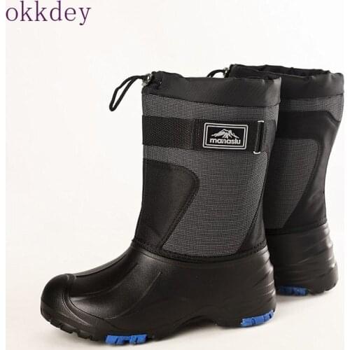 2021 autumn and winter new mens snow boots non-slip sole fishing shoes with steel spikes fishing shoes fishing shoes