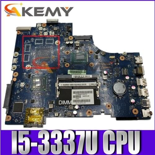 Original Laptop motherboard For DELL Inspiron 3721 I5-3337U Mainboard CN-03WVDR 03WVDR VAW11 LA-9102P