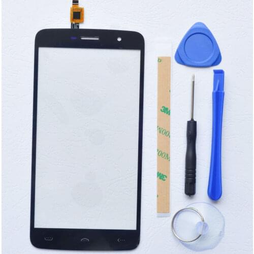 BINYEAE Touch Screen For HOMTOM HT7 HT7 Pro / HT17 HT17 Pro / HT27 Digitizer Touch Panel Glass Lens Sensor Free Tools+Adhesive