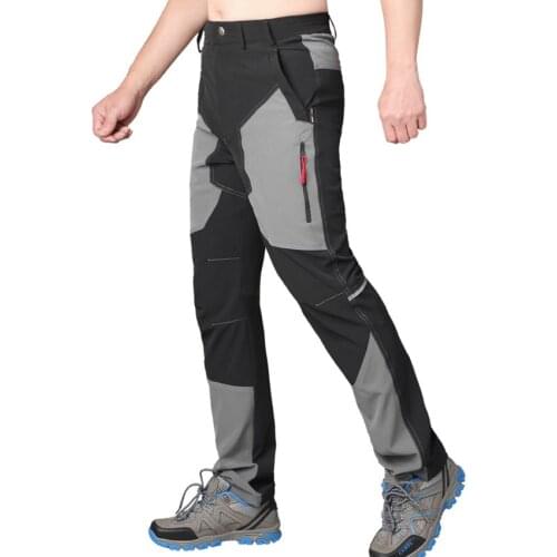 Waterproof Breathable Outdoor Camping Trip Trekking Fishing Tactical Trousers Mountainskin Summer Men Sports Hiking Pants