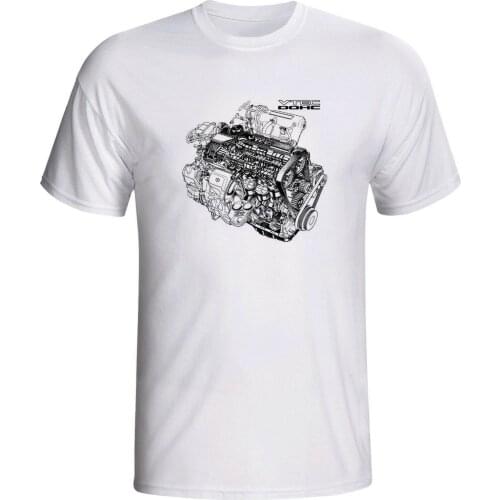 Vtec Engine Shirt Hon Dohc Racing Car T-Shirt Unique Design Tops Tees Summer MenS Hip Hop Street Extend Men Slim Fit T Shirts