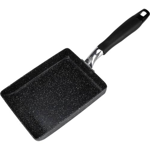 Japanese Omelette Pan Non-stick Square Tamago Egg Roll Cooking Tool Tamagoyaki Home Breakfast Aluminum Alloy Frying Pan