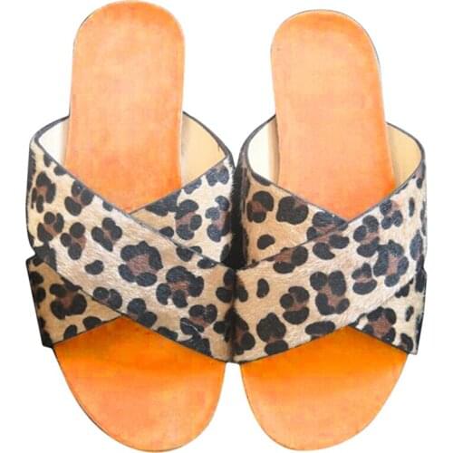 Women Slippers Slides Summer Beach Sandalias Outdoor Flip Flops Cross Tied 3.8cm Platform Sandals Women Wedges Plus Size 43