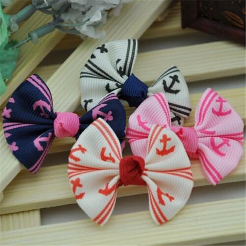 20pcs Grosgrain Ribbon Flowers Bows Wedding Appliques/Craft Lots mix U pick E10