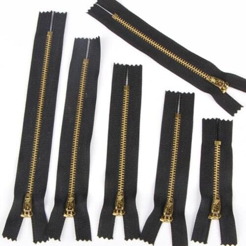 20cm Pants zipper jeans/casual pants metal copper zipper pants placket zipper