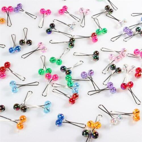 5 Pieces/lot Cardigans Sweater Brooch Weddings Corsage Florists Sewing Pin Mixed Color Accessory Round Pearl Head Pins for Women