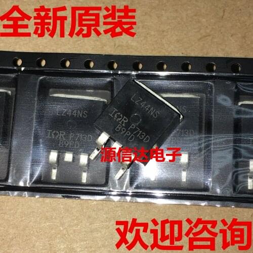 The new imported IRLZ44NS LZ44NS 47A 55V TO-263 N channel field effect tube is in original stock