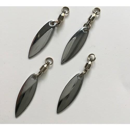 5pcs DIY Spinner Long cast Metal Spoon bait Fishing Blade Hard Fishing Spoon Lure Jigging Lure Baits Fishing Tackle Casmaster