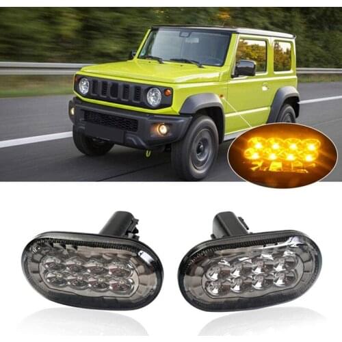 Car LED Turn Signal Lights Lamps Side Markers for Suzuki Jimny JB64 JB74 JB64W Sierra JB74W JB23W 2018-2020