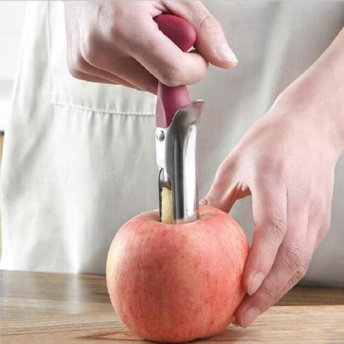 BF040 304 stainless steel pear fruit to stone kitchen knife to cut household gadgets nuclear nuclear apparatus 10*18*2.5cm