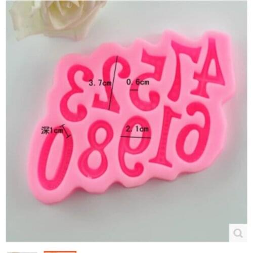 Digital Silicone Mold Round Tire Silicone Mold for Fondant Cake Decoration Sugar Craft Chocolate Mold Aroma Stone Moulds PRZY