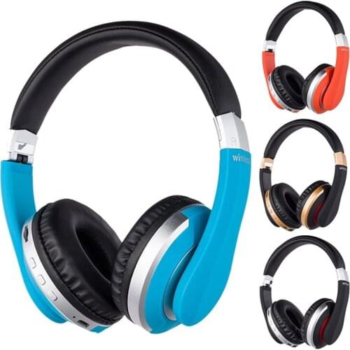 EK-MH7 Headphones, Bluetooth 5.0 Wireless Foldable Sports Headphones with Noise Reduction Stereo Effect