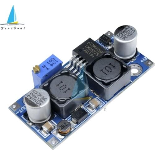 LM2577 Automatic Step-up Step-down DC-DC Adjustable Boost Buck Converter Power Supply Module 3-35V to 1.25V-30V 2A