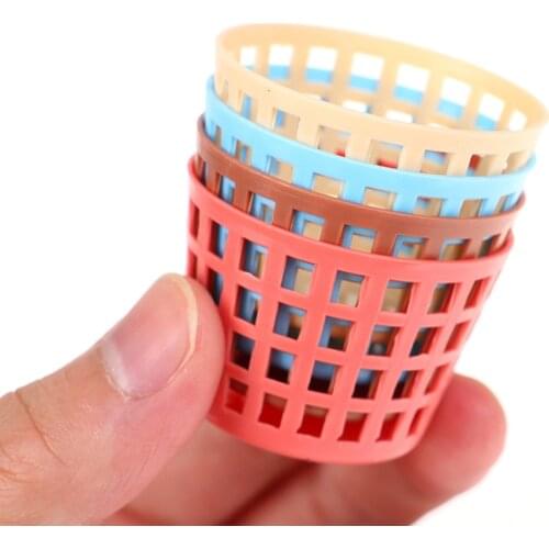 5pcs Mini 1/12 Cute Dollhouse Vegetable Food Storage Basket For Dolls Miniature Decoration Accessories Kids Play Toys Gift