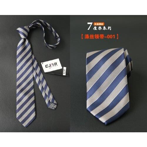 British style mens 7CM bow tie wholesale business casual suit yarn-dyed jacquard striped tie to work