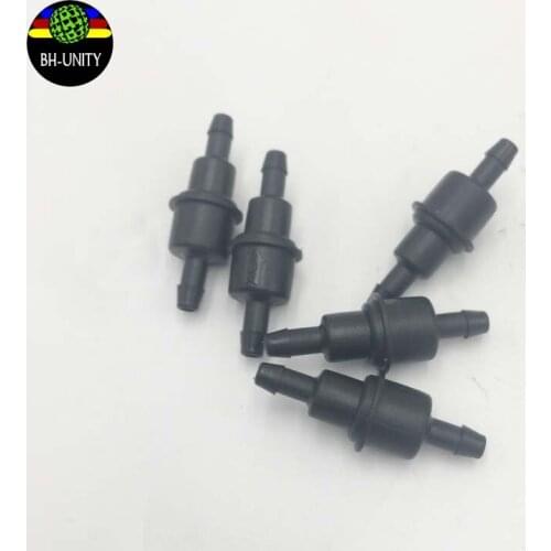 10pcs/lot Ink Single One Way Valve Non-return Valve 4mm 6mm for Versacamm Flora Wide Format Inkjet Printer