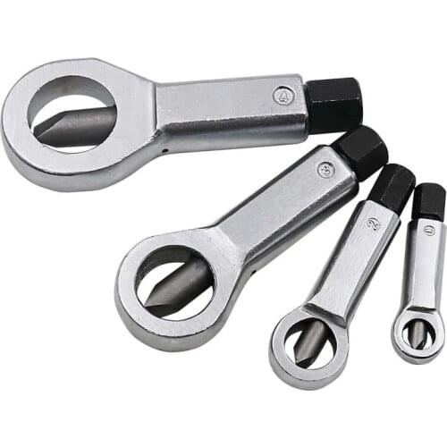 Damaged Rusty Nut Splitter Spanner Cracker Separator Bolt Nut Extractor Remove Cutter Tool Manual Pressure Tools Wrench Hexes