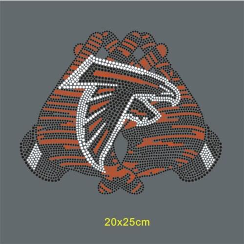 Rhinestone Transfers Designs Hotfix Crystals Garment Iron On Stickers For Clothes 5Pcs Iron Rhinestone Patch Diamond Crafts