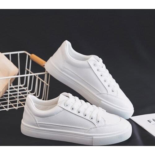 2020 Women Canvas Shoes Female White Sneaker Shoes Girls 2020 Spring New Casual Shoes Footwear Luxury Designer Student Shoes