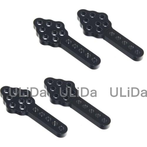 2 Set / 4Pcs Shock Absorber Adjust Plate Droop Mount For 1/10 Crawler Axial SCX10 D90 D110