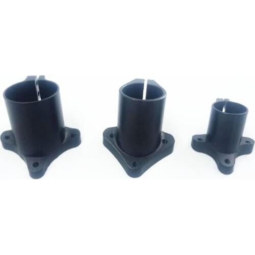 20mm/25mm aleacion de aluminio conector de tubo de carbono multi axis avion tripode de conexion asiento