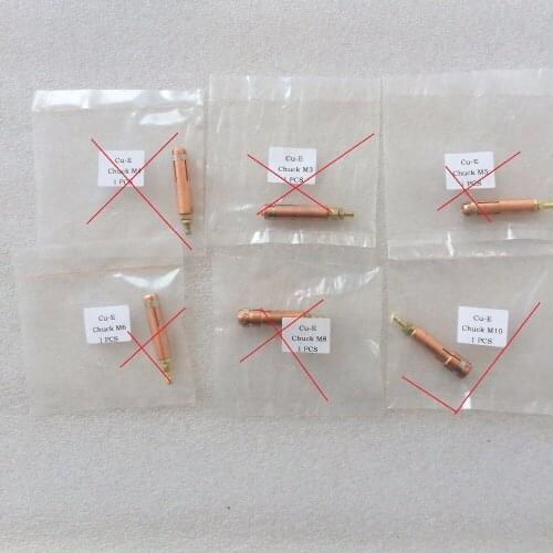 Collet M10 for Capacitor Discharge CD Stud Welding Gun Welding Torch for Stud Welding 50pcs SALE1