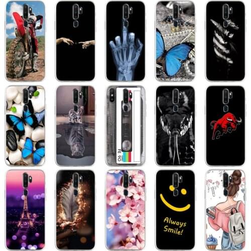 For Oppo A9 A5 2020 A11 A11X Case Soft Phone Back On Oppo A 9 A 5 2020 A 11 A 11X Silicon Transparent Cover Bumper Phone Cases