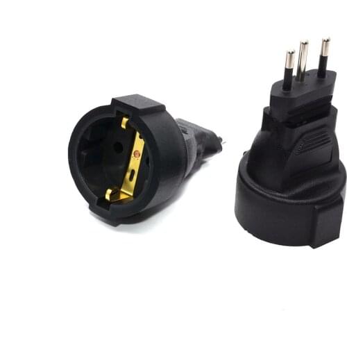 Eu Euro To Brazil Plug Electrical Ac Power Adapter Socket Converter Brasil Travel Power Adapter Plug
