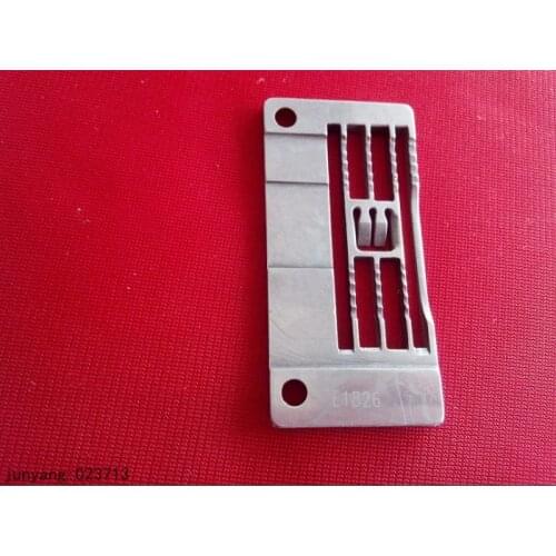 SEWING MACHINE SPARE PARTS ACCESSORIES SEWING NEEDLE PLATE E1826 NEEDLE PLATE FOR SIRUBA SEWING MACHINE