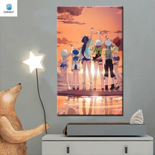 Diy oil painting Honkai Impact 3 digital paint by numbers Traditional Chinese coloring by numbers modular painting home decor