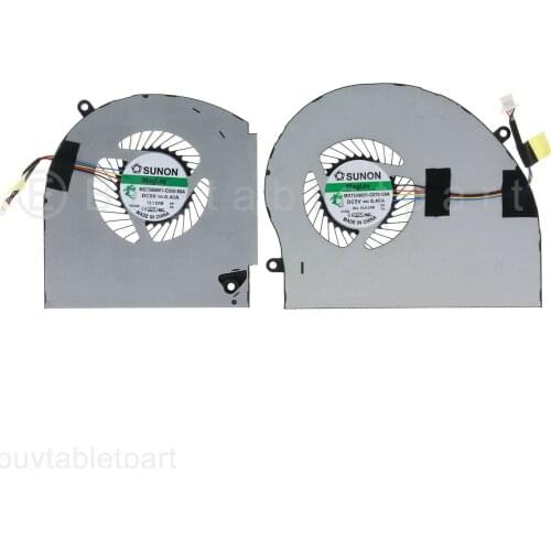 For CPU GPU Cooling Fan NEW CPU+GPU Cooling Fan For Dell Alienware 17 R4 R5 P31E ALW17C Laptop 04RFW1
