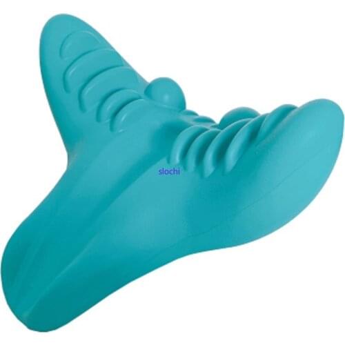 Portable Gravity Acupressure Neck Cervical Spine Shoulder Massage Pillow Stretching Home Office Relaxation