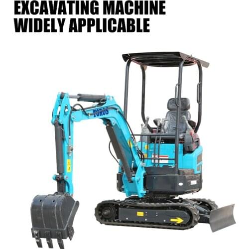 TE18S 1.5Ton Mini Excavator Factory Direct Sale Small Excavator Tractor Excavator for Sale Cheap Price Chinese Mini Digger