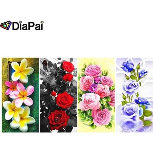 DIAPAI 5D DIY Diamond Painting Full Square/Round Drill "Flower landscape" 3D Embroidery Cross Stitch 5D Decor Gift