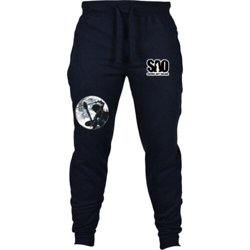 Japan anime Sword Art Online pants cotton casual trousers cosplay long lounge pants cotton sleepwear home pants