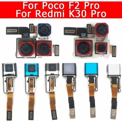 Original Rear Camera For Xiaomi Mi Poco F2 Pro PocoF2 F2Pro Back Main Big Camera Module For Redmi K30 Pro Flex Replacement Parts