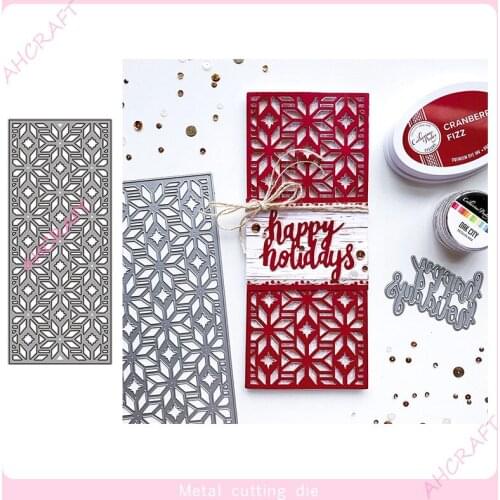 Masonry hollow frame Metal Cutting Dies for DIY Scrapbooking Photo Album Decorative Embossing PaperCard Crafts Die2020