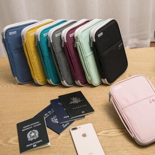 Sharkbang RFID Anti-theft Waterproof Portable A5 File Folder Document Storage Bag Travel Passport Bank Cards Organizer Handbag