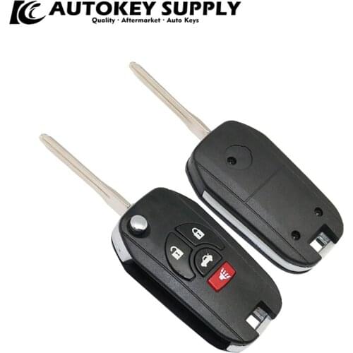 ForNissan 2+1 Remote Flip Key AKNIF108