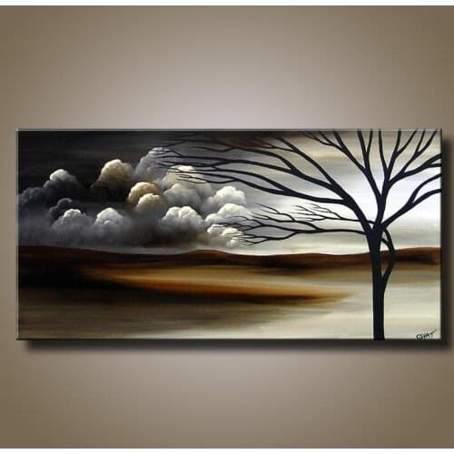 Handmade oil painting on canvas modern 100% Best Art Landscape oil painting original directly from artis LA1-120