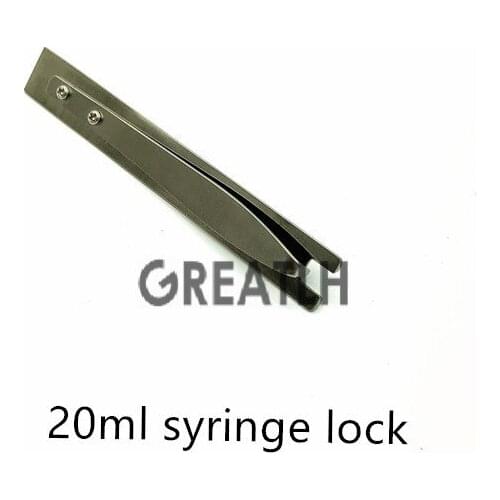 50ml Stainless steel liposuction fat clip liposuction Toomey liposuction Syringe Locks Single arm 20ml