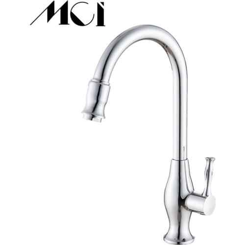 Kitchen Faucet 360 Degree Rotation Rule Shape Curved Outlet Pipe Tap Basin Plumbing Hardware Sink Fauce Torneira Cozinha Mci