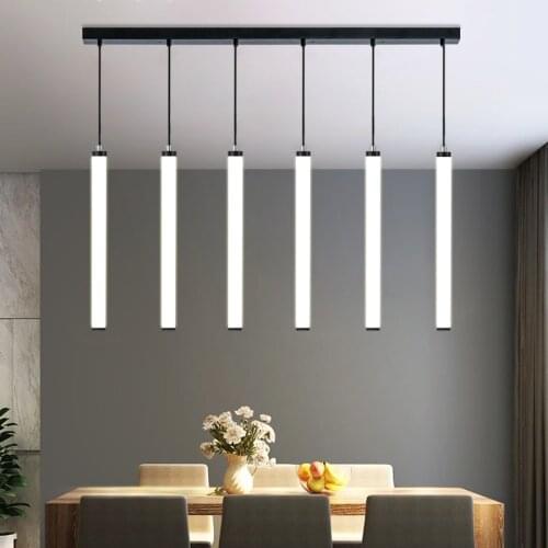 Modern led chandelier restaurant kitchen living room imitation porcelain glass chandelier Cafe Bar Hotel front desk Chandelier