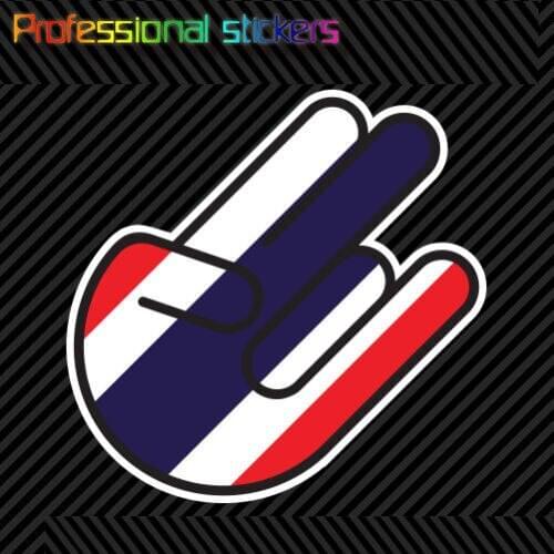 Thai Shocker Sticker Die Cut Decal Self Adhesive Vinyl RTAF Thailand THA TH Stickers for Motos, Cars, Laptops, Phone