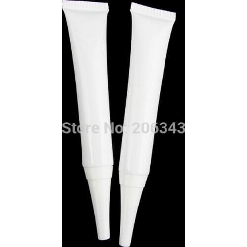 20ml white mildy wash soft tube or butter / handcream tube with white lid