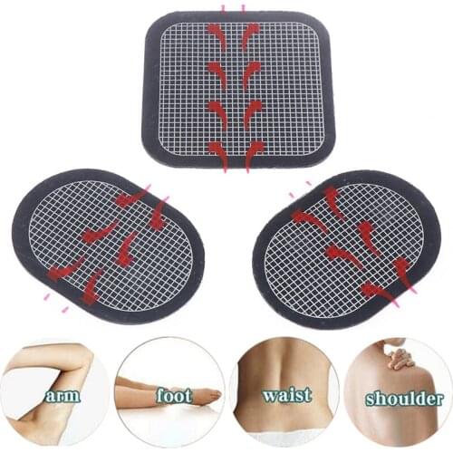 3pcs Replacement Gel Pads For EMS Trainer Transparent Gel Electrode Pad For Abdominal Muscle ABS Stimulator Replacement Gel Pad
