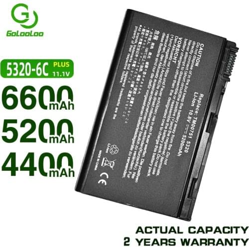 10.8V Laptop battery for Acer Extensa 5220 5235 5620 5630 7620 TravelMate 5320 5520 5720 5730 7720 7520 TM00741 TM00751 GRAPE32