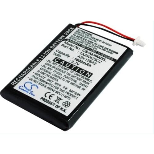 Cameron Sino 1600mah battery for GARMIN iQue 3200 iQue 3600 iQue 3600a for BTI GPS-GAR3200 1A2W423C2 A2X128A2 PW029123