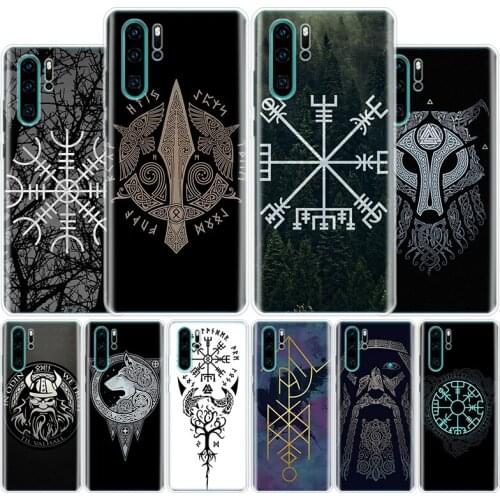 Viking Vegvisir Odin Nordic Cover Phone Case For Huawei Honor 10 9 20 Lite 9X 8X 8S 8A 7X 7A Pro Y5 Y6 Y7 Y9 2019 Y9S 10i20i V20