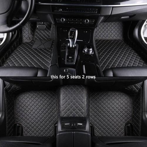 CUWEUSANG Custom car floor mats for Skoda octavia fabia rapid superb kodiaq yeti KAROQ KAMIQ car foot ma styling car accessories